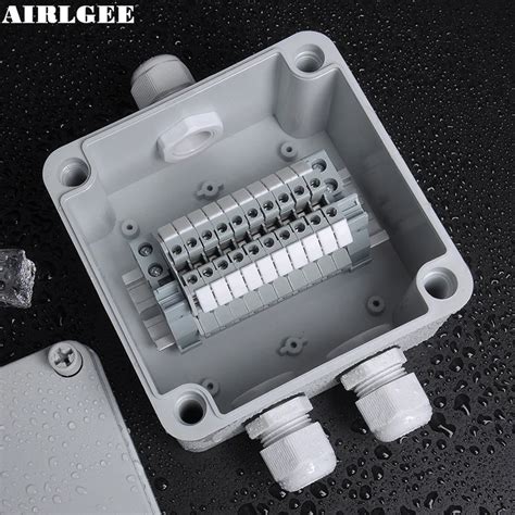 av cable junction box|exterior cable junction box.